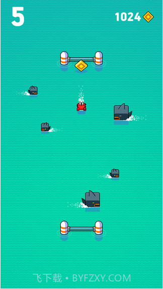 小黄鸭来回走截图2