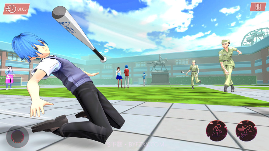 动漫高中抢劫乐趣截图3 动漫高中抢劫乐趣截图3