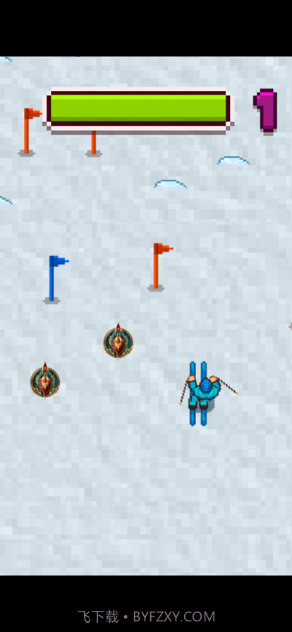 滑雪冲刺大挑战截图2