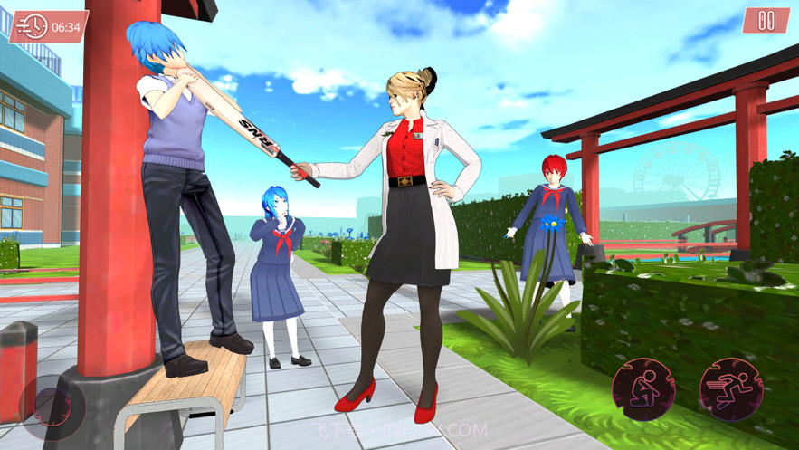 动漫高中抢劫乐趣截图1 动漫高中抢劫乐趣截图1