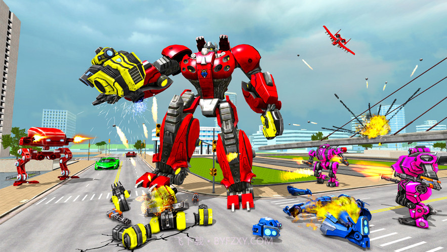 蜘蛛机器人英雄机甲竞技场截图3