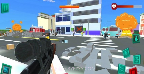 僵尸像素战士3D截图1