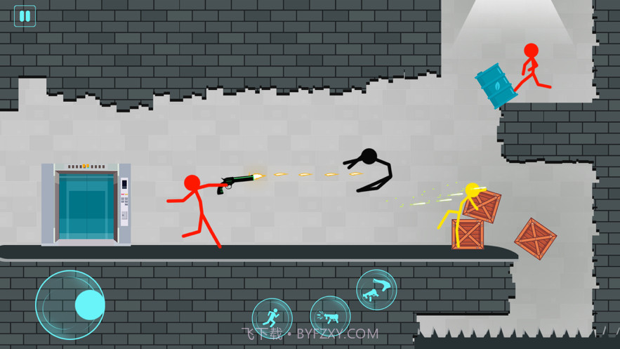 火柴人战斗：忍者战士截图2