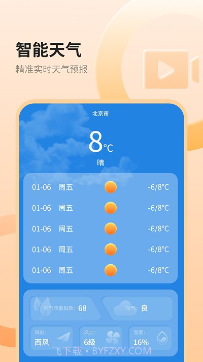 我的天气象预报截图2