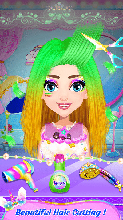 女孩时尚发型化妆截图2