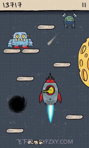 涂鸦跳跃诈尸版 Doodle Jump截图2