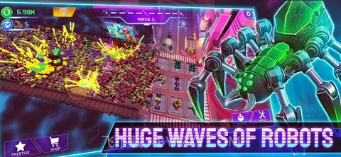 赛博合并防御截图2