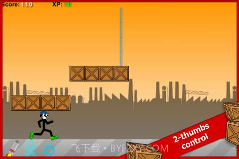 火柴人跑酷 Stick Run Mobile截图2 火柴人跑酷 Stick Run Mobile截图2