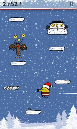 涂鸦跳跃诈尸版 Doodle Jump截图4