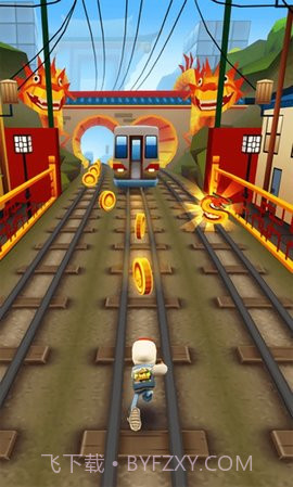 地铁跑酷北京版截图2
