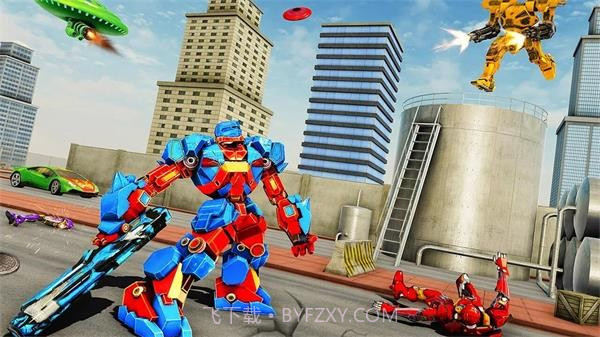 机器人变形挖掘机截图3 机器人变形挖掘机截图3