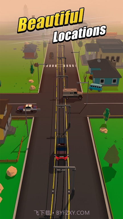 有轨电车冲刺截图1