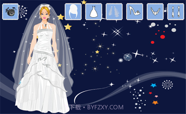 迷人公主新娘换装截图3