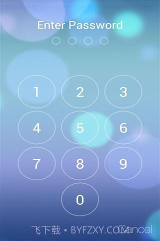 iOS7 锁屏截图3