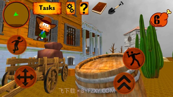 猫牛仔逃生截图2