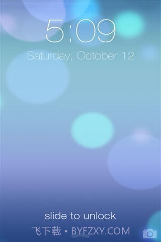 iOS7 锁屏截图4