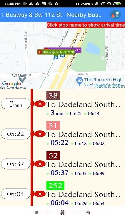 迈阿密mdt巴士跟踪器截图3 迈阿密mdt巴士跟踪器截图3