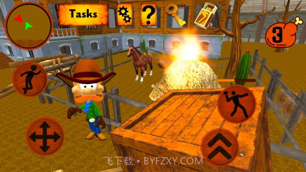 猫牛仔逃生截图3