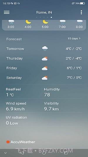 中兴天气预报截图3 中兴天气预报截图3