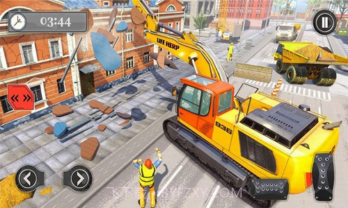 工程建设挖掘机驾驶截图4