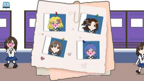 女子学校储物柜游戏截图3 女子学校储物柜游戏截图3