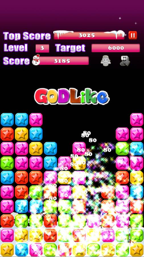 圣诞节消除星星截图2 圣诞节消除星星截图2