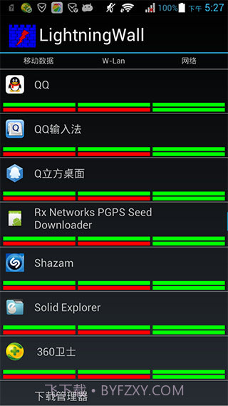Lightningwall(闪电防火墙)V3.7.1 for Android 汉化截图2