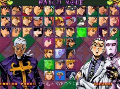 jojo乱斗mugen截图2