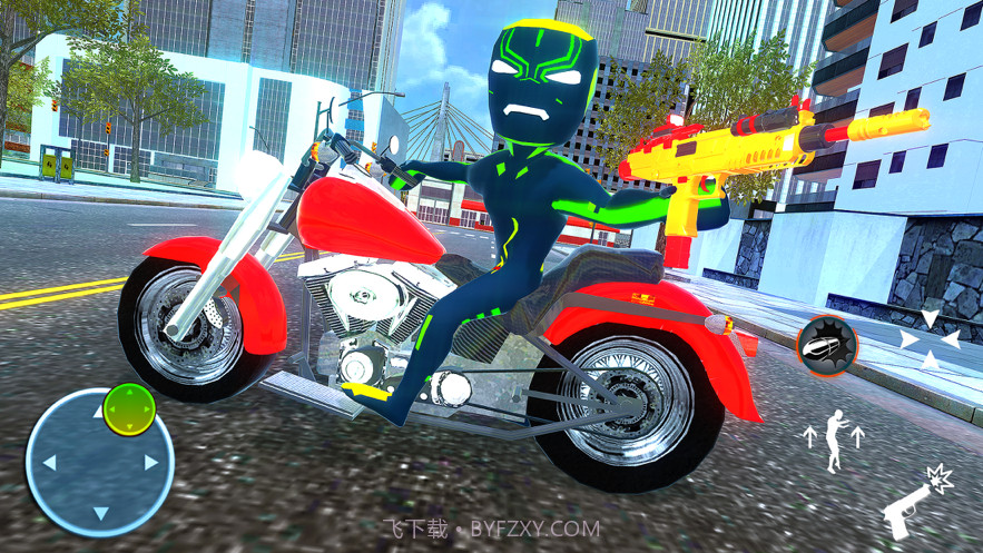 霓虹铁火柴人超级英雄2截图2