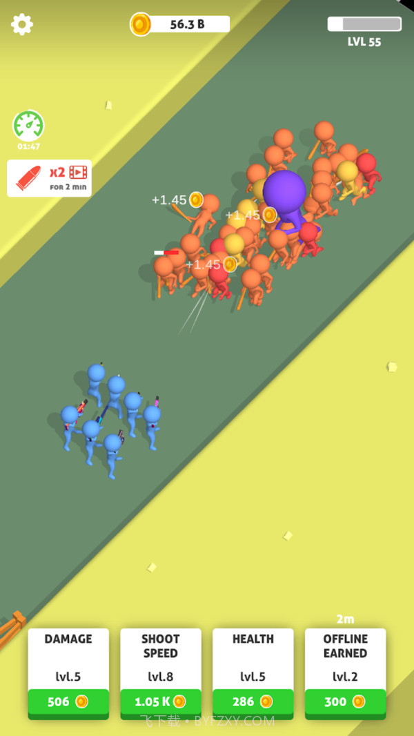 火柴人团战截图2 火柴人团战截图2