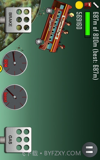 爬坡赛: Hill Climb Racing截图1