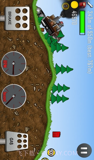 爬坡赛: Hill Climb Racing截图3