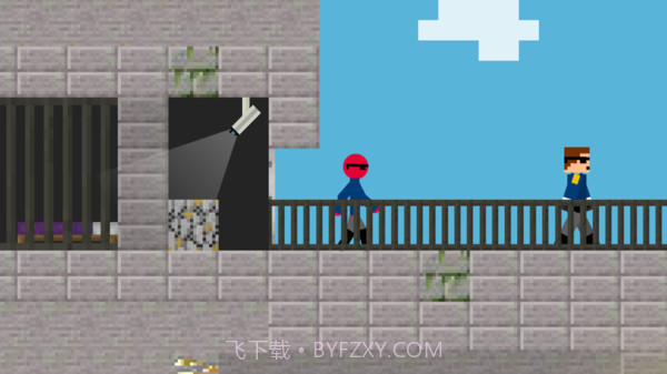 火柴人像素越狱截图3