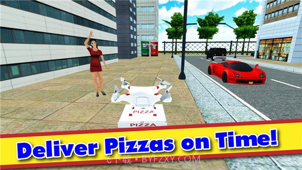 无人机送披萨饼截图3 无人机送披萨饼截图3