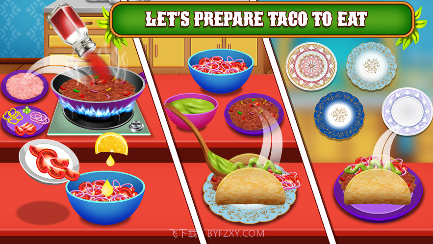 墨西哥美食烹饪厨师截图1