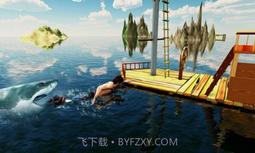 鲸鲨猎人木筏求生截图1 鲸鲨猎人木筏求生截图1