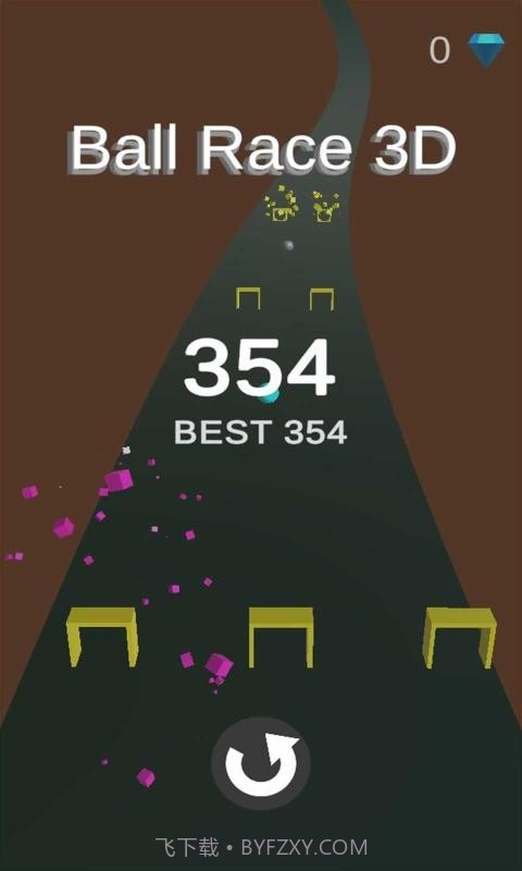 小球比赛3D截图3 小球比赛3D截图3