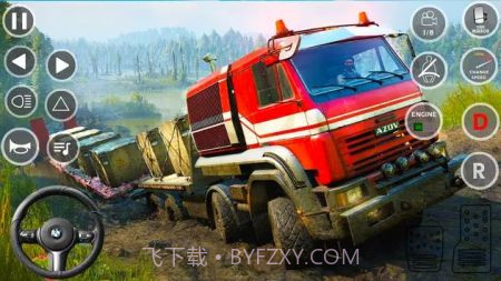 越野泥浆驾驶卡车截图4