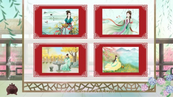 公主古装少女涂色截图2