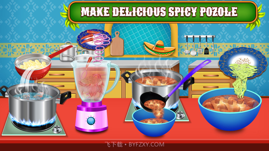 墨西哥美食烹饪厨师截图3
