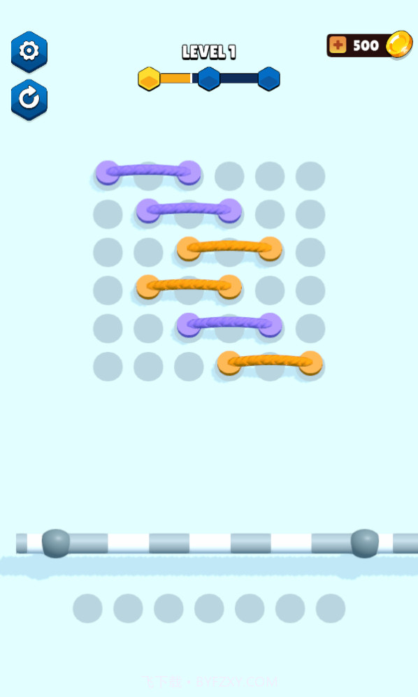 绳索颜色匹配截图1 绳索颜色匹配截图1