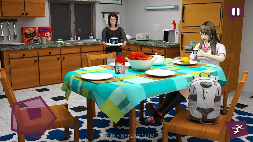 动漫学校的女孩生活模拟器3D中文版截图3 动漫学校的女孩生活模拟器3D中文版截图3