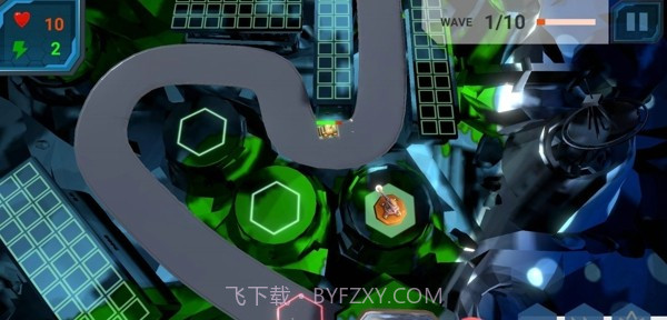 科幻模块化塔防截图1