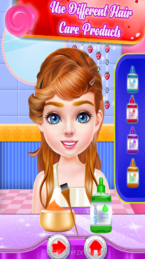 可爱的女孩超级美发沙龙截图5