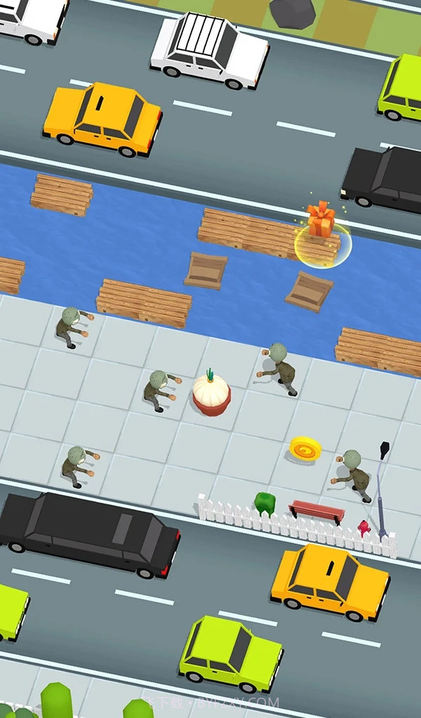 植物穿越逃亡之路3D截图3 植物穿越逃亡之路3D截图3