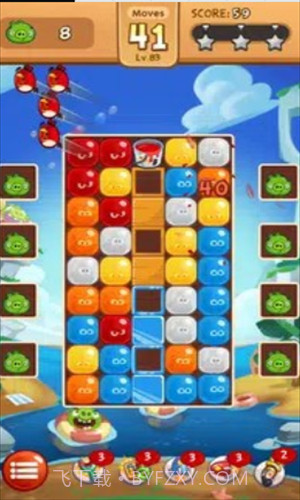 愤怒的小鸟爆破截图1