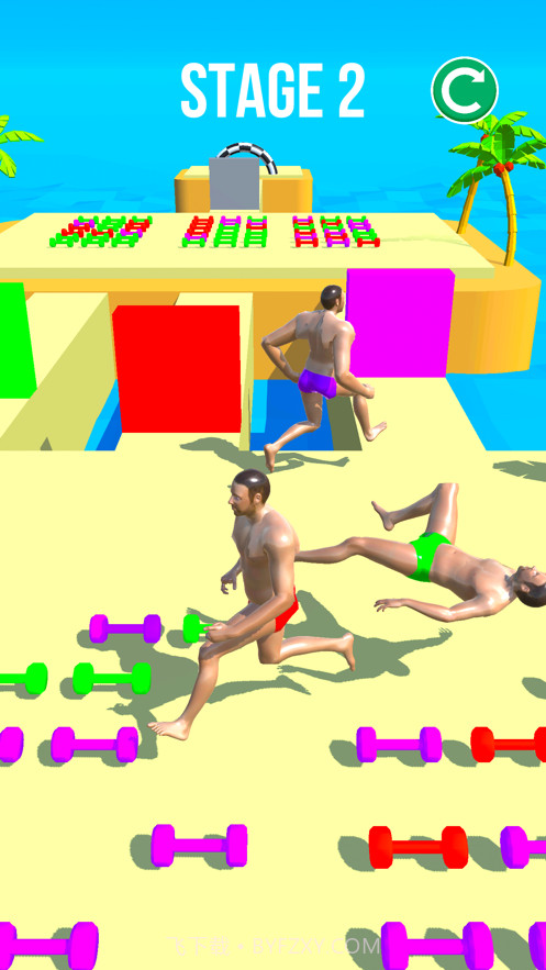 肌肉竞赛3d截图1