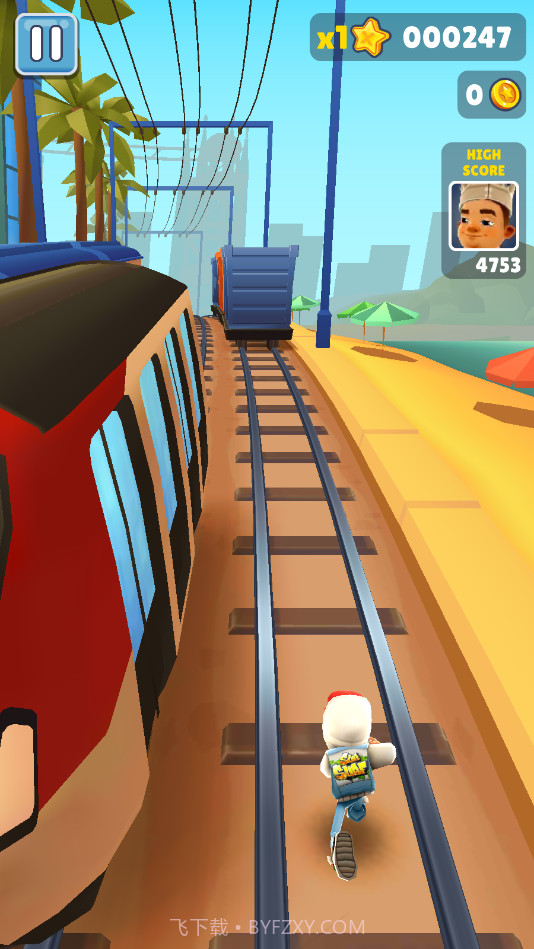 地铁跑酷叶烸原创内购版截图2