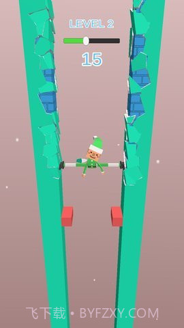 小人用腿撑住墙截图4