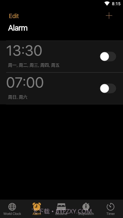 iOS13时钟截图1
